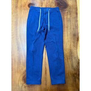 Marco Pescarolo Napoi Chino pant 50 30 x 30 Cotton Straight Flat Drawstring QQ8